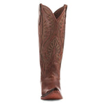 Circle G Women's Bronze Inlay & Embroidery Tall Boots