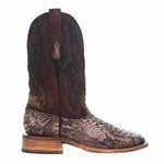 Corral Men's Python Embroidered Brown Boots