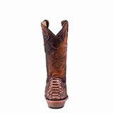 Corral Men's Python Embroidered Brown Boots