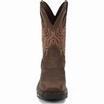 Justin Men's Driscoll ST Mahogany Work Boot