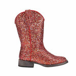 Roper Girls Little Kids Red Glitter Boots