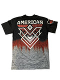 American Fighter Men's Elmont Black Multi T-Shirt