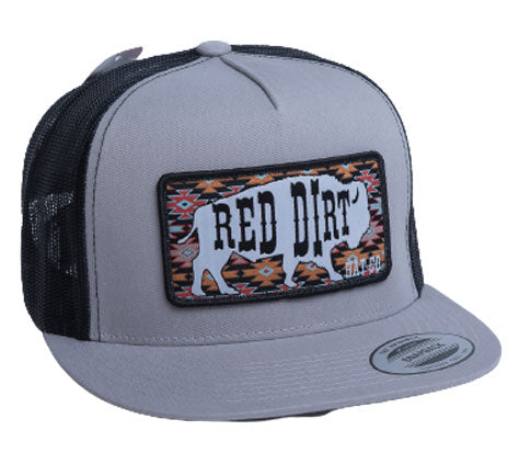 Red Dirt Hat Co Youth TX Buffalo Blk/Wht RDHCY-4 - Corral Western Wear