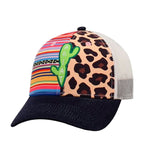 Ariat Women's Serape Leopard Cactus Cap