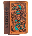 Hooey Cash Hand-Tooled Bifold Wallet HFW025-TNTQ