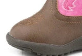 Roper Infant Girls Brown/Pink Boots