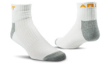 Ariat Unisex Premium Cotton 1/4 Crew White Socks