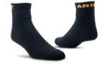Ariat Unisex Premium Cotton 1/4 Crew Black Socks