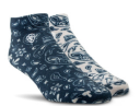 Ariat Unisex Paisley Low Cut Natural Navy Socks