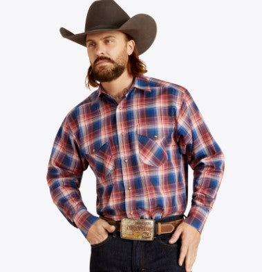 Ariat Men's Pro Series Presly Classic Fit White Shirt