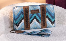 Wrangler Southwestern Art Print Jean Wallet