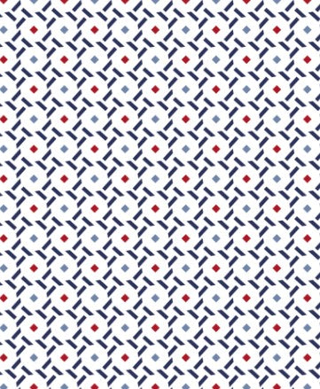 Ariat Men's Classic LS Britton White Geo Print Shirt