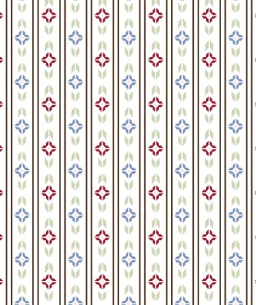 Ariat Men's Classic LS Wrinkle Free Willke White Multi Geo Mini Stripe Shirt