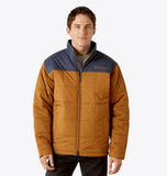 Ariat Men's Crius Insulated Blue Nights Almond Khaki Jacket
