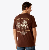 Ariat Men's Haters Club Deep Mahogany Tee