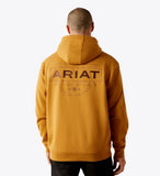 Ariat Men's Southwest Simple Buckle Bone Brown Hoodie