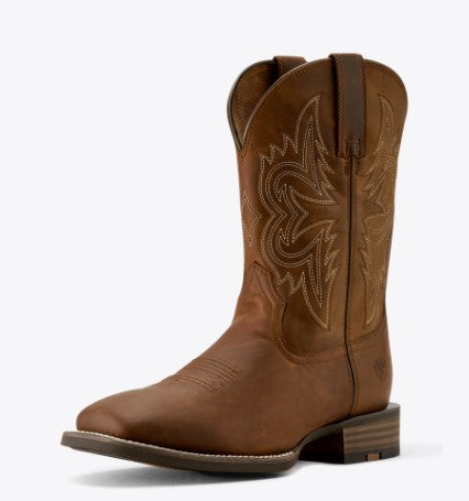 Ariat Men's Western Big Rig Distressed Brown Cowboy Boot