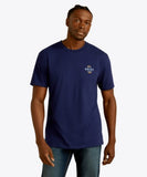 Ariat Men's Woven West Medieval Blue Tee