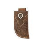 Ariat Overlay Brown Rowdy Knife Sheath