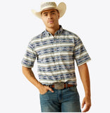 Ariat Men's Case Classic Fit Blue Shirt