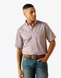 Ariat Men's Wrinkle Free Rafael Classic Fit Lilac Shirt