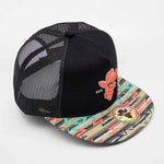 De Rancho Pink Tribal Visor Cap