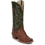 Tony Lama Men's Rylen Brandy Green Ostrich Boots