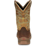 Tony Lama Men's Roustabout Water Buffalo Brown Boots