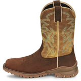 Tony Lama Men's Roustabout Water Buffalo Brown Boots