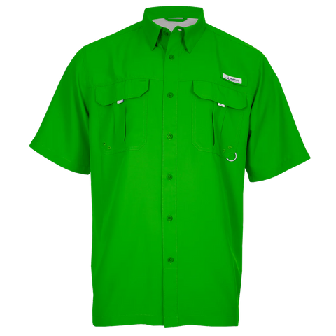 Habit Outdoors Men's Classic Green Fishing Shirt XL