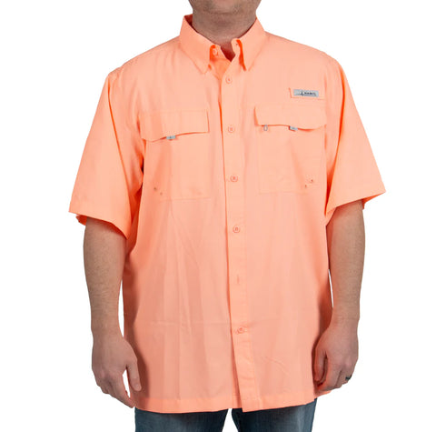 Habit Outdoors Men's Kona Spiked Peach Shirt