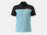 Under Armour Men's Black Color Block Polo