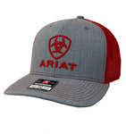 Ariat Men's Red/Grey Cap