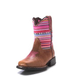 Ariat Girl's Aurora Brown Lil' Stompers