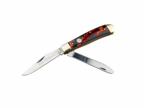 Boker 120587 Game Hunter Knife, African Rosewood Handle, Nickel