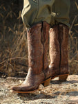 Corral Women's Brown Copper Stud Boots