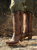 Corral Women's Brown Copper Stud Boots