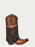 Corral Women's Fringe Brown Boots