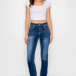 L.A. Girl Bootcut Dark Blue Jean