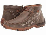 Twisted X Women's Embroidered Brown Shoes