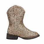 Roper Girls Little Kids Gold Glitter Boots