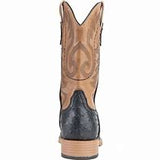 CLEARANCE Roper Boys Little Kids Black Ostrich Boots