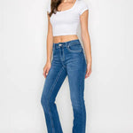 L.A. Girl Bootcut Stones Blue Jean