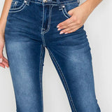 L.A. Girl Bootcut Dark Blue Jean