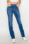 L.A. Girl Bootcut Stones Dark Blue Jean