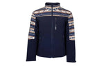 Hooey Men's Serape Navy Jacket