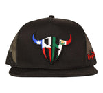 Rough Hand TexMex SnapBack Black Cap