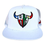 Rough Hand TexMex SnapBack White Cap