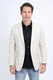 Platini Jeans Men's Beige Western Blazer