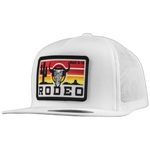 Salty Rodeo Co. Pearl White Cap
